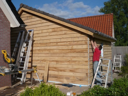 Houten tuinhuisje